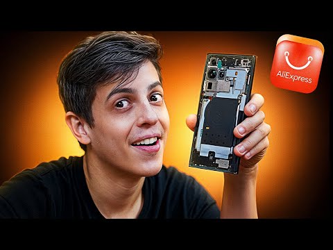 I BUILT A CELL PHONE FROM SCRATCH WITH PARTS FROM ALIEXPRESS