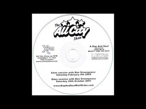 Edan On XFM's All City Show with Dan Greenpeace (20th October 2001)