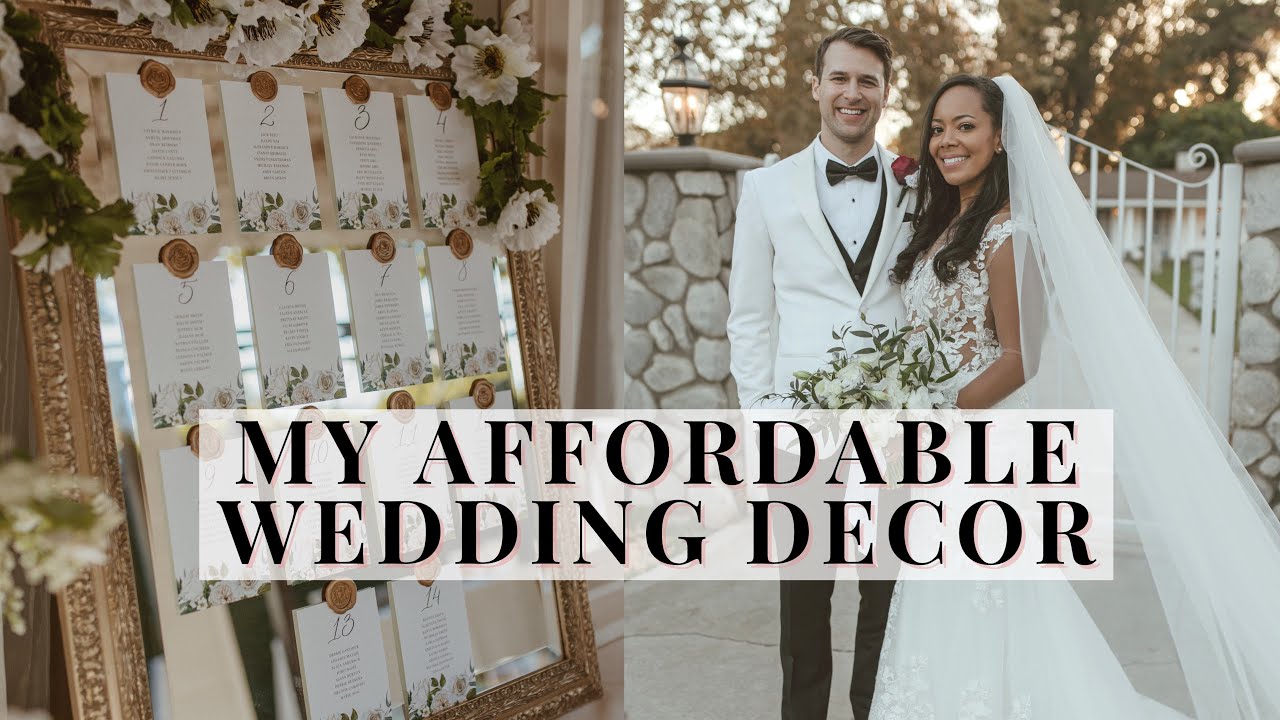 Favorite Affordable Wedding Decor