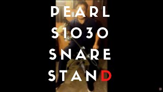 Video thumbnail for Pearl S1030 Snare Stand Review by Isaku Kageyama