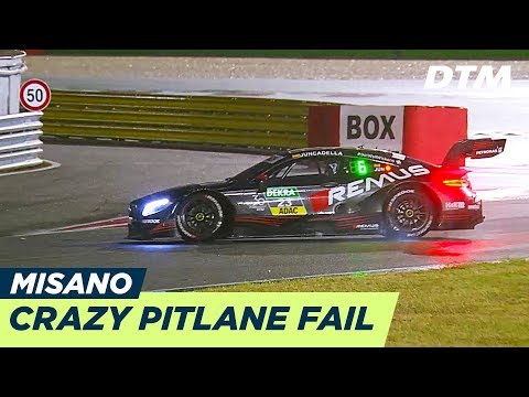 Juncadella misses Pitlane in Chaotic Weather Conditions - DTM Misano 2018