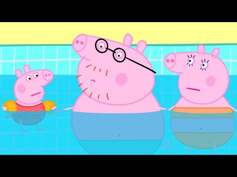 Peppa Pig Official Channel | Swimming with Peppa and George