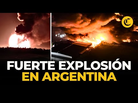 Explosión en Ezeiza: más de 20 heridos y gran incendio visible desde Buenos Aires | El Comercio