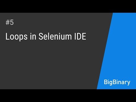 download lagu mp3 mp4 Selenium Ide Loop Through Elements, download lagu Selenium Ide Loop Through Elements gratis, unduh video klip Selenium Ide Loop Through Elements