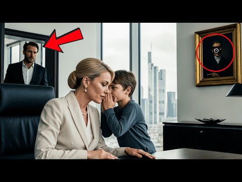 „In deinem Büro ist eine Kamera“ – Der Junge Warnt die Millionärin, Die Ihren Verlobten Entlarvt