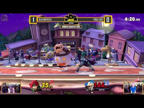 CN:B-Airs #224 - BlazingPasta vs Yoda Cage - Winners Quarters - Super Smash Bros. Ultimate