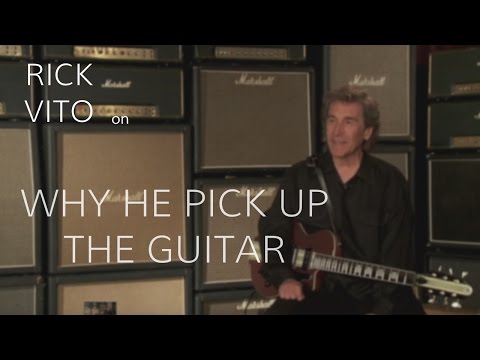 Thumbnail for Rick Vito On Why He Picked Up The Guitar • Wildwood Guitars Interview by Rick Vito