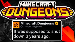 Why Minecraft Dungeons Was ABANDONED - The Untold Truth.