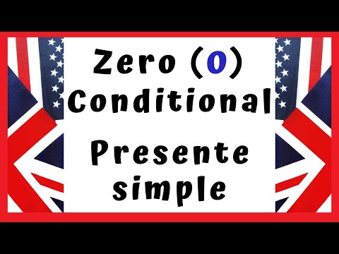 EL CONDICIONAL CERO EN INGLÉS... Fácil de entender. 👍