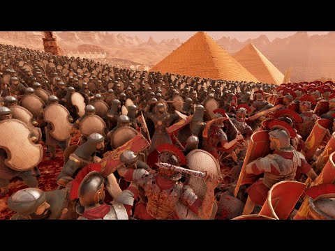 Can 1 Million Romans SIEGE Pyramid Fortress!? - UEBS 2 Ultimate Epic Battle Simulator 2