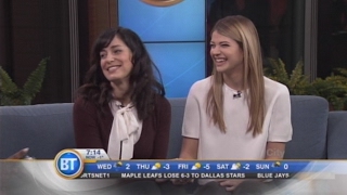 Sarah Fisher and Chantal Kreviazuk on BT Toronto Feb 1, 2017