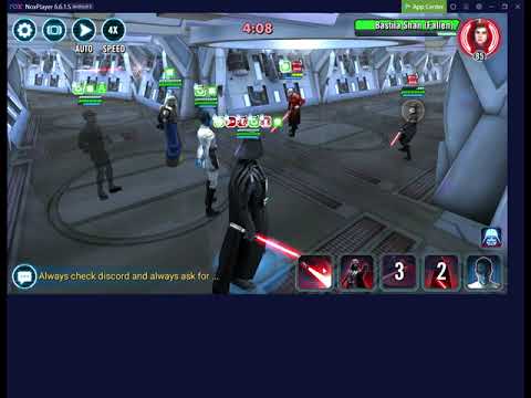 Thrawn lead/Vader/Wat vs full DR Sith Empire team