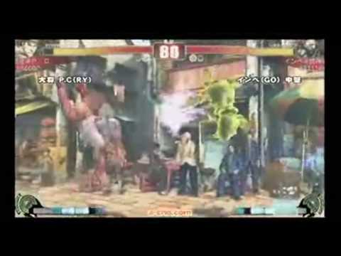 SF4 Ryu vs Gouki/Sagat @ A-cho - 19Sep2009
