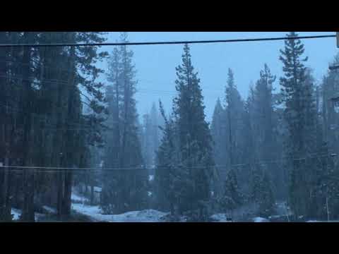 Snow at Cisco Grove CA