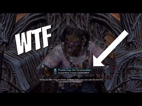 Middle-earth: Shadow of War Glitch | Overlord acts as spy / Overlord's betrayal