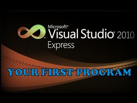 VISUAL BASIC 2010 EXPRESS: YOUR FIRST PROGRAM