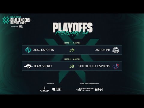 (EN) 2022 VCT Stage 1 - Challengers PH - Main Event - Week 3 Day 1