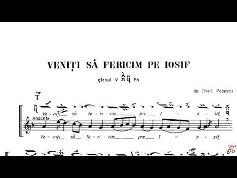 Veniți să fericim pe Iosif, Cântările Sfintei Liturghii