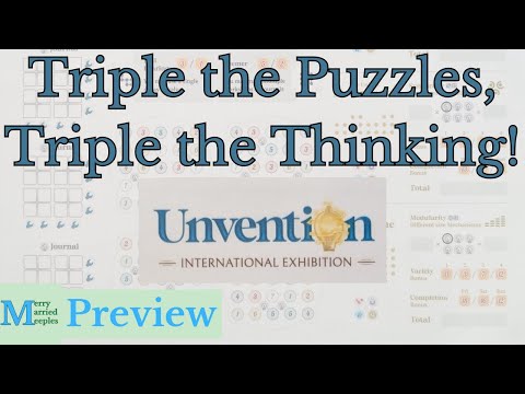 Unvention - Triple the Puzzles, Triple the Thinking!
