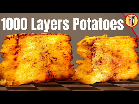 How to make 1000 layers potatoes at home