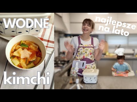 Przepis na KIMCHI idealne NA LATO! - WODNE KIMCHI - orzeźwiające, pyszne i z POLSKICH SKŁADNIKÓW