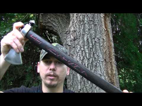 Modified coldsteel pipe hawk