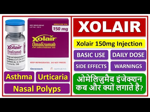 Xolair Omalizumab (150mg) Injection, 5ml In 1 Packet