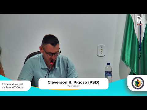 3ª Sessão Extraordinária da Câmara Municipal de Vereadores de Pérola D'Oeste PR, 05-03-2026