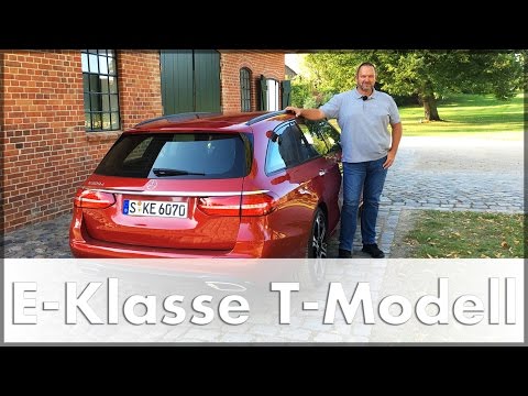 Mercedes E-Class Estate 2017 E 220 D Test Driving Report Auto Deutsch