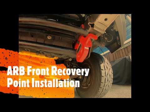 79 Series Twin Cab Landcruiser - How to Install the ARB Front recovery point and Mistakes to avoid