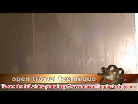 Mastering Plastering - Phase 6 - Dry Trowel 2 Final