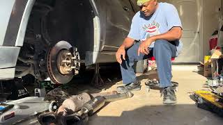 Bank 2 catalytic converter replacement on a Dodge Durango 3.6L AWD Crew.
