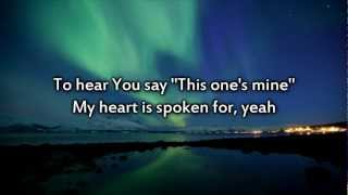 MercyMe - Spoken For - Instrumental with lyrics