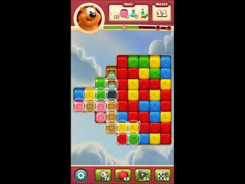 Toon Blast Level 2982 - NO BOOSTERS 🐻🐺🐱 | SKILLGAMING ✔️