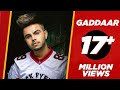 Gaddaar (Official Video) | Akhil ft Ikka | BOB | #punjabisong 2019