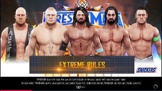 WWE2K19 歴代の表紙選手誰が強い！？(15〜19)