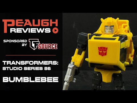 Video Review: Transformers Studio Series '86 - Deluxe BUMBLEBEE