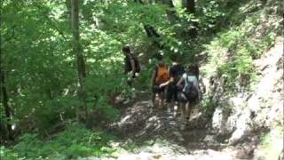 preview picture of video 'via ferrata, saint-jean d'arvey, juin 2010'