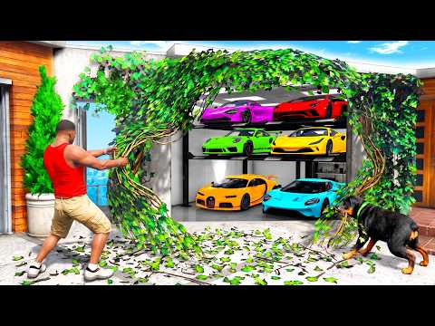 Franklin's SECRET GARAGE in GTA 5!