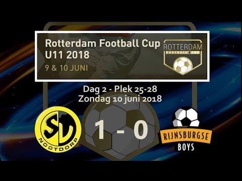 20180610 Rotterdam Football Cup U11 2018 - SV Nootdorp JO11-1 - Rijnsburgse Boys 1-0