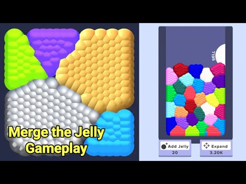 Merge the Jelly Game Gameplay