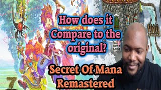 Secret of Mana Remake Gameplay Walkthrough Part 7 - No Commentary
