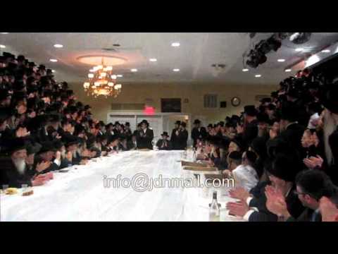 Kabolas Ponim For Boyaner Rebbe In Boro Park Sivan 5772