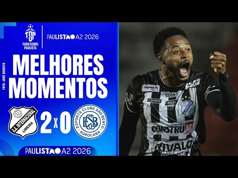 INTER DE LIMEIRA 2 X 0 SÃO BENTO | CAMPEONATO  PAULISTA SÉRIE A2 | 2ª RODADA | MELHORES MOMENTOS