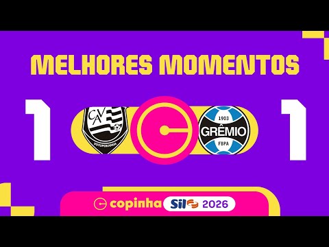 Gols e lances de Votuporanguense x Grêmio