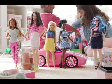 ELSA toddler gets AIRSICK in Barbie's Plane   Travel Adventure Vacation