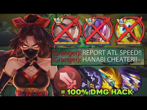 HANABI NEW META FIGHTER EMBLEM DAMAGE HACK FOR META ENEMIES!🔥 | HANABI BEST 1 HIT BUILD 2026!!!
