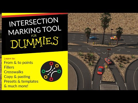 Intersection Marking Tool For Dummies! | Cities Skylines Mod Tutorial