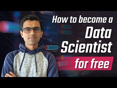 How to become a data scientist for free | Step by step approach to become data scientist