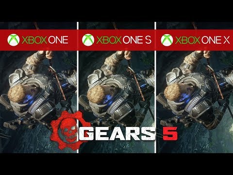 Gears 5 Comparison - Xbox One vs. Xbox One S vs. Xbox One X